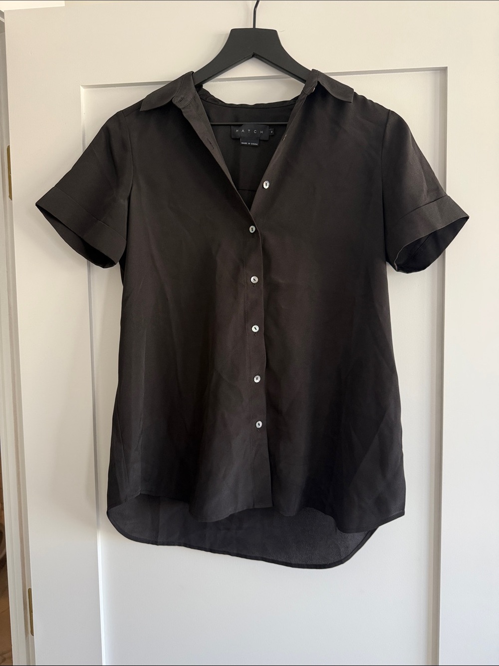 Hatch Collection Buttondown Savannah Top